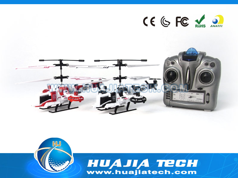 HJ100085 - 4CH IR Helicopter With GyroSnow Fox