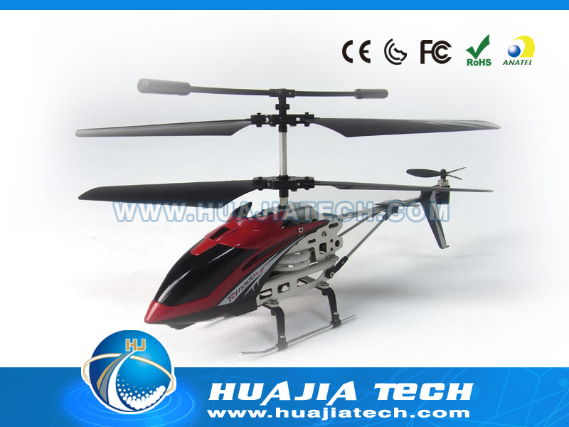 HJ100701 - 2.4G 3CH RC Alloy Helicopter With Gyro
