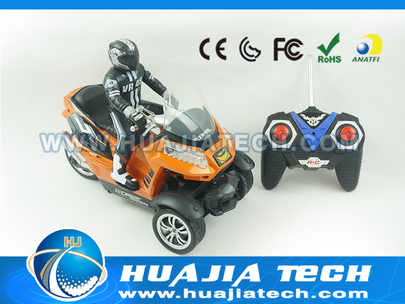 HJ115503 - 110 Scale 4CH RC Three Concept Motorcycle