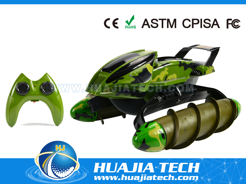 HJ556719 - amphibious all terrain tank 2.4G upgrade