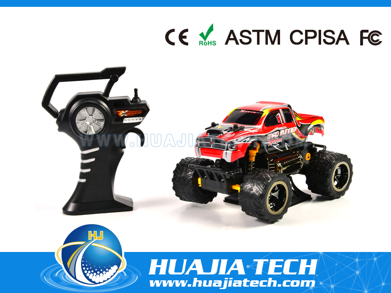 HJ556892 - 1:28 four-way off-road remote control car (PVC car shell)